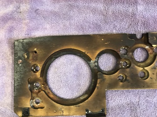 1958-1960 Jaguar Mk I Auto trans Wooden Dash Cover W/ Bezels Nice Condition Used - Foto 6 di 8
