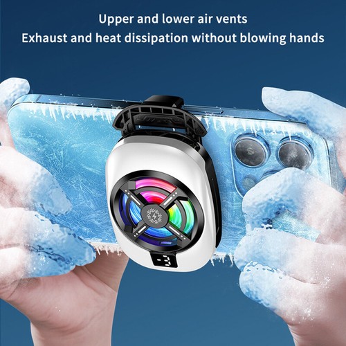 Semiconductor Mobile Phone Cooling Fan Radiator Phone Cooler For IPhone Andr GF