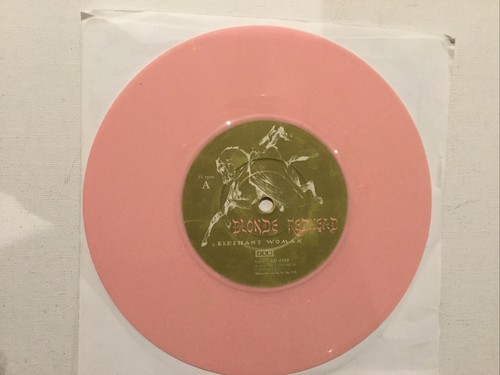 Blonde redhead; Elephant Woman / Misery / Tons Confession: Pink 7” Vinyl Single.