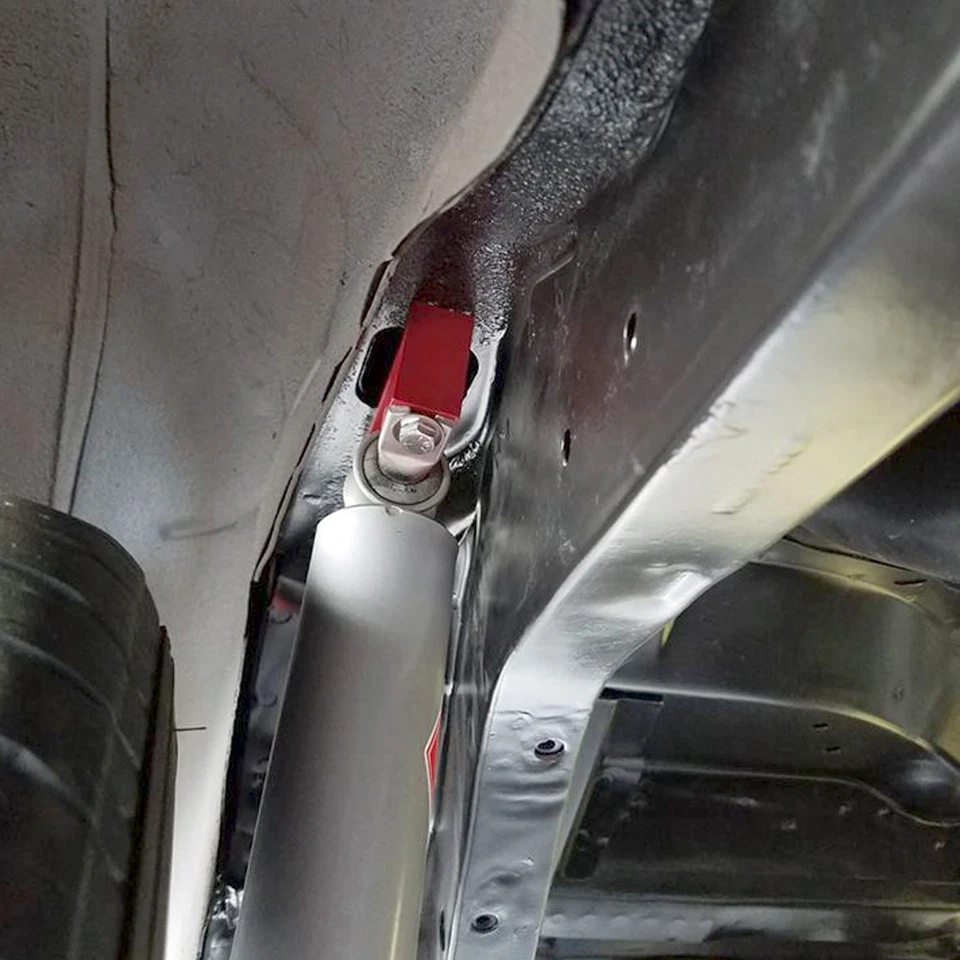 2-дюймовый комплект удлинителей заднего верхнего амортизатора пара 60-е - 90-е RWD старые A, G и X-корпус США - Изображение 3 из 4