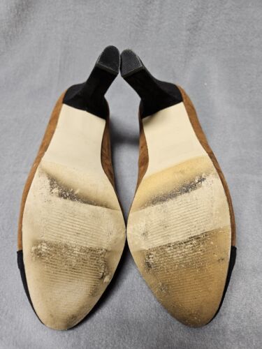 CATO Womens Brown-Black Heels Size 9W -27156025 - Picture 8 of 10
