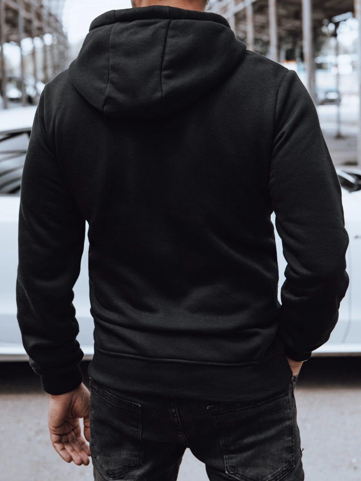 SACAI Felpa con cappuccio uomo pelliccia isolata pullover uomo felpa con cappuccio DSTREET M 2XL