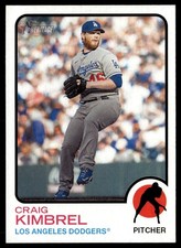 2022 Topps Heritage High Number Craig Kimbrel Los Angeles Dodgers #675