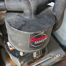 American Sanders Corded Electric Orbital Floor Sander with Dust Management