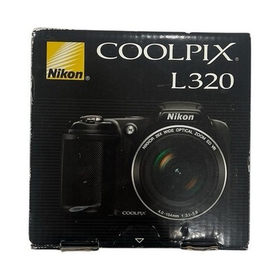Nikon COOLPIX L320 Camera 16.1MP 26x Optical Zoom Lens-shift VR
