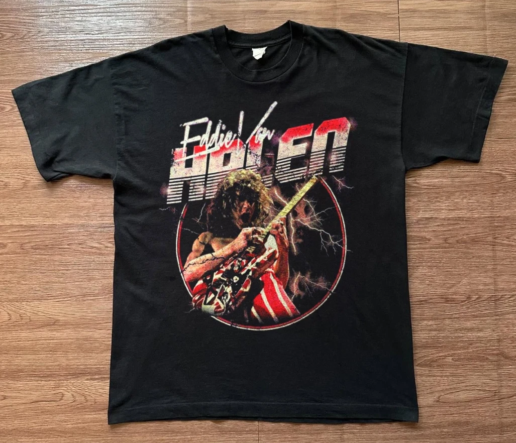Eddie Van Halen Shirt In Men's T-Shirts for sale | eBay