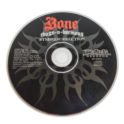 Bone Thugs N Harmony Btnhresurrection 2000 Ruthless Records CD DISC ONLY