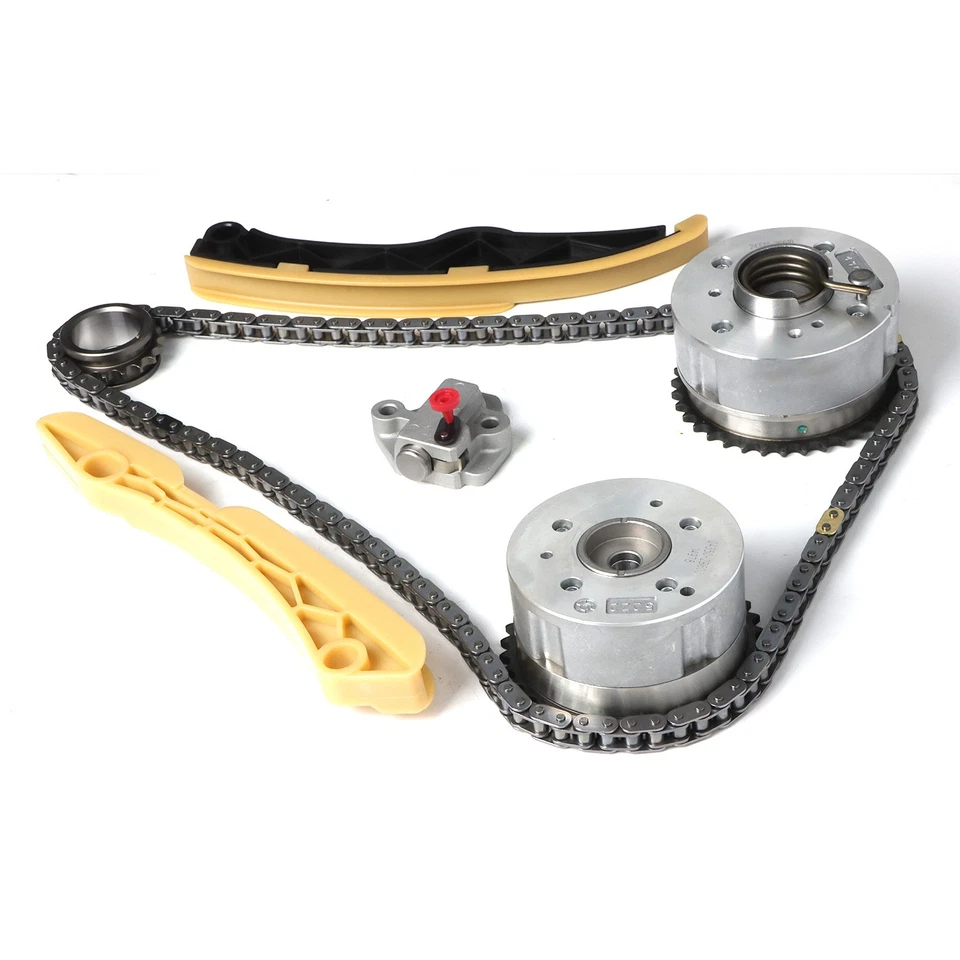 Kit de cadena de distribución con piñón de engranaje VVT para Hyundai Accent Veloster 12-21 Kia Rio Foto 2 de 4