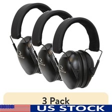 3 Pack Youth Shooting Ear Muffs NRR21 Adjustable Comfortable Noise Canceling New