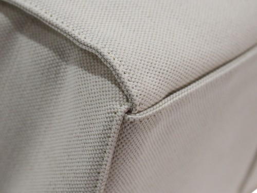 BOTTEGA VENETA Arco Tote Bag Canvas x Leather White x Black Women's Men's Unisex - Picture 12 of 17