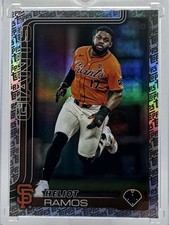 2025 Topps Series 2 #527 Heliot Ramos Topps Logo - SF Giants