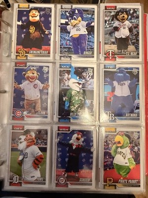 2026 Topps CELEBRATION MASCOT INSERT CARD LOT