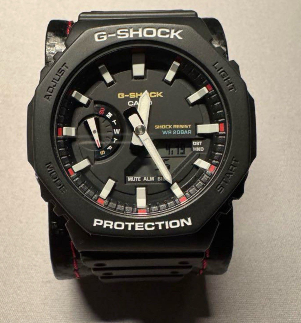 Casio G-SHOCK GA-2100RL-1AJF Neon Accent Watch From Japan | eBay