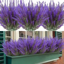 Lavender Bouquet Simulation Bouquet Artificial Flowers Cold Resistant Lavender