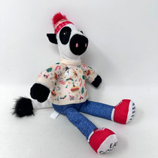 Chick Fil A Holiday Cow Plush Stuffed Animal Eat Mor Chikin Cute Cuddle Doll 8"