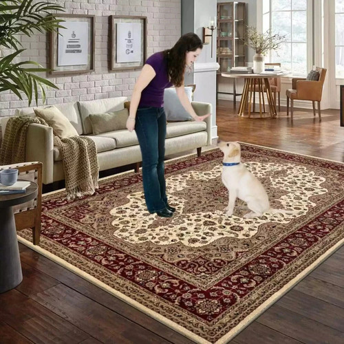 Traditional Large Rug Runner – Bedroom, Living Room Carpet & Hallway Floor Mat - Picture 21 of 25