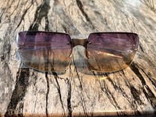 Prada SPR 74A 2AC 1L1 Designer Vintage Sunglasses Unisex 2000s With Box