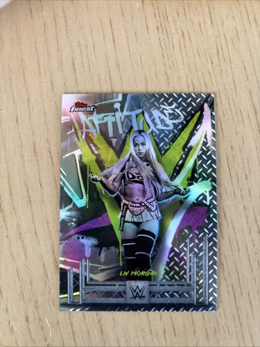 Liv Morgan 2025 Topps Finest WWE Rare #280 Refractor Free Shipping
