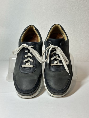 Samuel Hubbard Athletic Shoe Sneaker Low Top Mens 12 M Gray Leather - Picture 1 of 9
