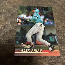 ALEX ARIAS FLORIDA MARLINS #741 - TOPPS STADIUM CLUB NM-MT 1993