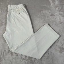 VTG 90s Polo Ralph Lauren Andrew Pant Mens 38x34 Beige Chino Classic Made In USA
