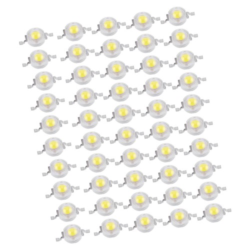 50 piezas SMD 1W LED Lámpara Bombilla Cuentas Chip Para Hogar Proyector Alta Potencia - Imagen 15 de 22