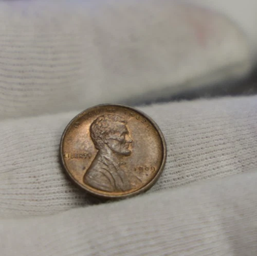 1909 US Lincoln Cent 1c Nice AU