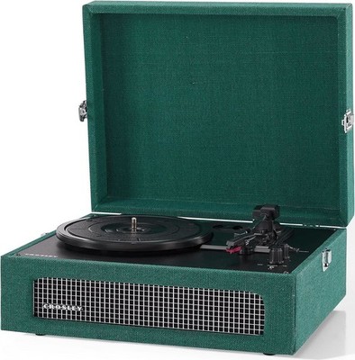 Audio & Hi-Fi - Crosley: Voyager Portable Turntable (Dark Aegean) (Turntable / G