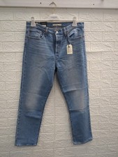 New Levi's Wedgie Straight Ankle Jeans Women's Size 32