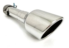 Exhaust Tip RAM 1500 2019-2024  304 Polished Stainless Slant Wesdon Exhaust Tip