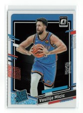 VASILIJE MICIC #208 RC 2023-24 PANINI OPTIC THUNDER ROOKIE RC