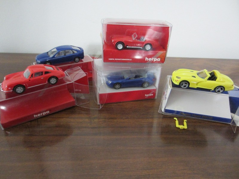 HERPA EUROMODELL SET / LOT of 5 - models are PLASTIC - HO or 1:87 scale