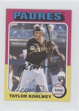 2024 Topps Heritage Mini Rookies Taylor Kohlwey #154 0c4