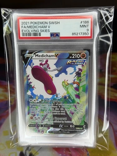 Medicham V 186/203 PSA 9