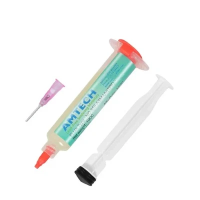 Flux en pâte AMTECH NC-559-ASM-UV 10cc pour Reballing BGA soudage PCB - Photo 1/3