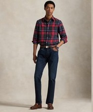 130 Polo Ralph Lauren Men s Classic Fit Plaid Oxford Shirt Medium Multicolor