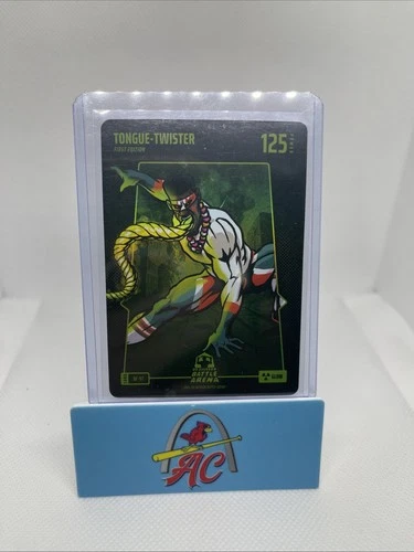 Bo Jackson Battle Arena TONGUE-TWISTER GLOW BF-97 Battlefoil Rare SP