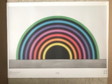 Ugo Rondinone 2015 (rainbow) poster - limited edition 