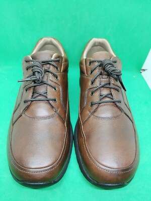 Rockport Prowalker Mens Shoe Brown APM34604 VIBRAM Sole Size 11 Wide 