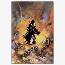 Vintage Print 137- Death Dealer VI