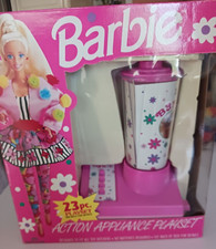 1990 Barbie Action Appliance Play Set Blender Chilton Toys-23 Piece Playsuit