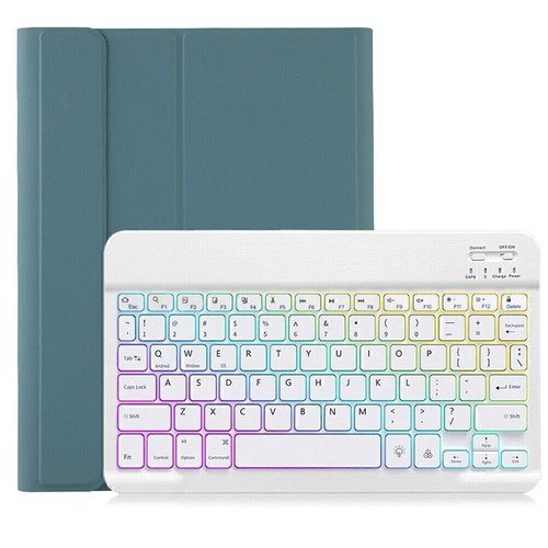 Backlit Keyboard Case Mouse For iPad 10.2 10.9 8/8/9/10th Gen Air 6 5 4 3 Pro 11 - Picture 38 of 51