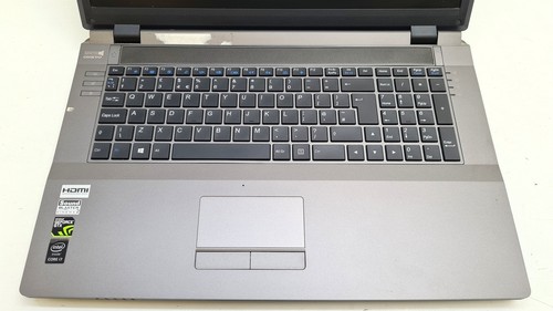 Clevo W370SS 17.3" Laptop i7-4910MQ 2.90GHz 8GB RAM 480GB SSD *Battery - Picture 3 of 10