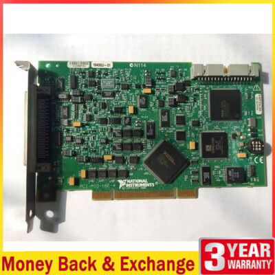 PCI-MIO-16E-4 High Performance Data Acquisition Card w/ 16 Input Channels for NI