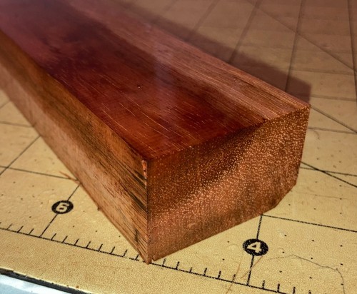 One Piece Hawaiian Spalted KOA Wood~12 1/2" x 1 3/4" x 1" (#758) - Picture 3 of 8
