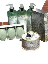 Woods of Windsor 🇬🇧  LILY OF THE VALLEY MIX LOT 3-HAND WASH/ 3 SOAPS/ 1 POWDER