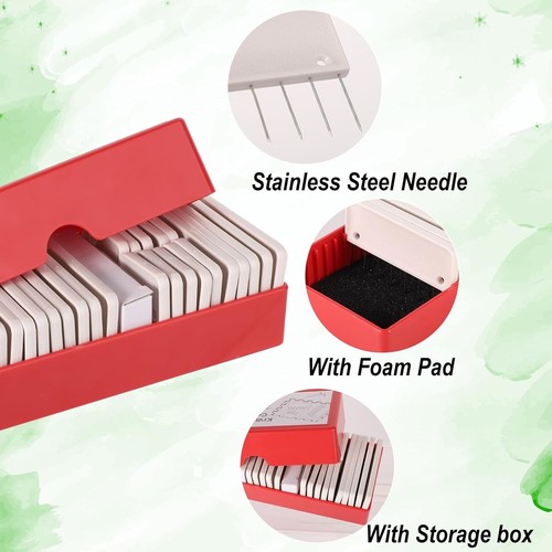 125pcs Knit Blocking Pins Kit, 25pcs Knit Blocking Combs & 100pcs Knitting T ... - Picture 5 of 8