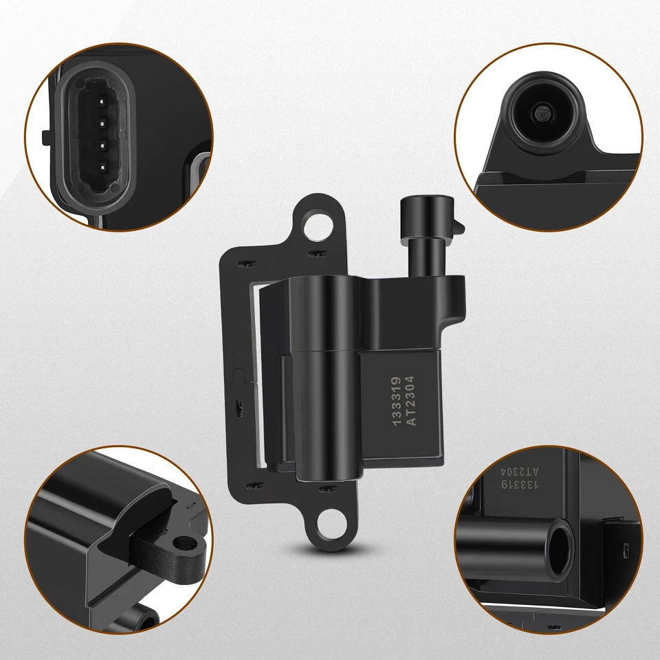 8 квадратных катушек зажигания для Cadillac Escalade ESV EXT Hummer H2 2002 2003-2006 - Изображение 2 из 4