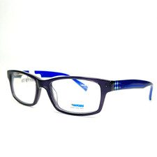 Raycers KB 3003 Gray Blue Rectangular Kids Boys Eyeglasses Frames 48[]16 130