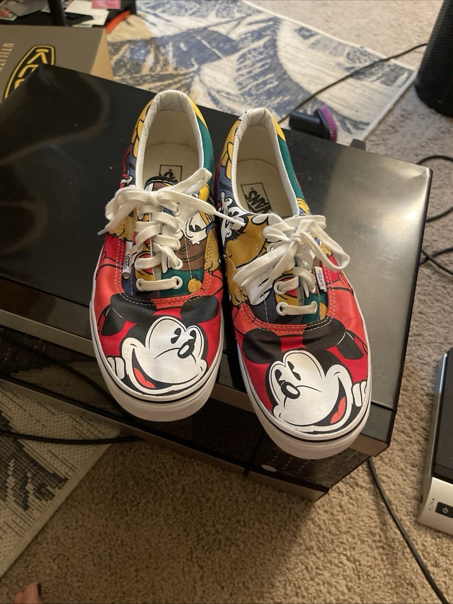 Vans x Disney Era Mickey Mouse Friends Sneakers Limited Edition Size Mens 